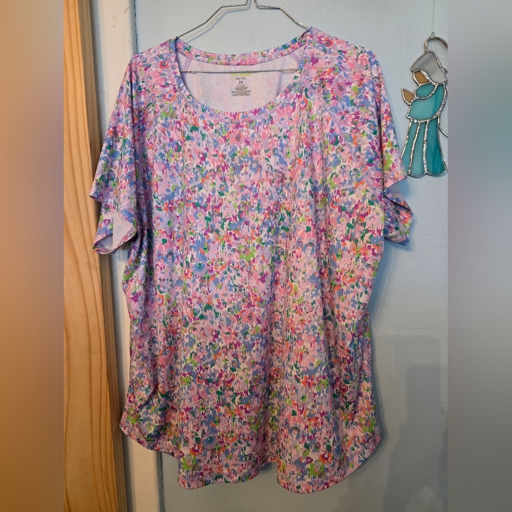 Tek Gear Dry Tek Tee Sz 2x